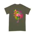 Flamingo Shirt Flamingo Mardi Gras Beads - Scotstee Shop