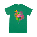 Flamingo Shirt Flamingo Mardi Gras Beads - Scotstee Shop