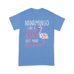 Flamingo Shirt Flamingo Nanamingo Like A Normal Nana Gifts Funny Grandma - Scotstee Shop