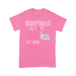 Flamingo Shirt Flamingo Nanimingo Like A Normal Nani Gifts Funny Grandma - Scotstee Shop