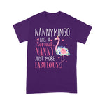 Flamingo Shirt Flamingo Nannymingo Like A Normal Nanny Gifts Funny Grandma - Scotstee Shop