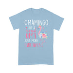 Flamingo Shirt Flamingo Omamingo Like A Normal Oma Gifts Funny Mom Grandma Oma TShirts - Scotstee Shop