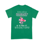 Flamingo Shirt Flamingo People Stop Expecting Normal From Me Flamingo Shirt - Scotstee Shop