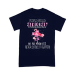 Flamingo Shirt Flamingo People Stop Expecting Normal From Me Flamingo Shirt - Scotstee Shop