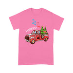 Flamingo Shirt Flamingo Riding Christmas Tree Truck Flamingo Christmas - Scotstee Shop