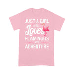 Flamingo Shirt Flamingos Just A Girl Who Loves Flamingos - Scotstee Shop