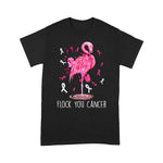 Flamingo Shirt Flock You Cancer Flamingo Breast Cancer - Scotstee Shop