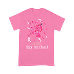 Flamingo Shirt Flock You Cancer Flamingo Breast Cancer - Scotstee Shop