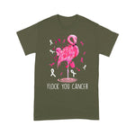 Flamingo Shirt Flock You Cancer Flamingo Breast Cancer - Scotstee Shop