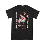 Flamingo Shirt Floss Like A Boss Funny Pink Dancing Flamingo Flos - Scotstee Shop