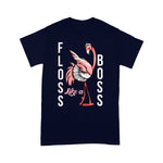 Flamingo Shirt Floss Like A Boss Funny Pink Dancing Flamingo Flos - Scotstee Shop