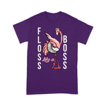 Flamingo Shirt Floss Like A Boss Funny Pink Dancing Flamingo Flos - Scotstee Shop