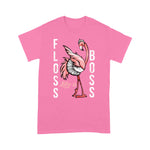 Flamingo Shirt Floss Like A Boss Funny Pink Dancing Flamingo Flos - Scotstee Shop