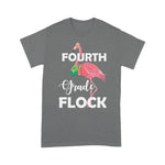 Flamingo Shirt Fourth Grade Flock Crew Pink Flamingo - Scotstee Shop