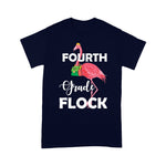 Flamingo Shirt Fourth Grade Flock Crew Pink Flamingo - Scotstee Shop
