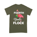 Flamingo Shirt Fourth Grade Flock Crew Pink Flamingo - Scotstee Shop