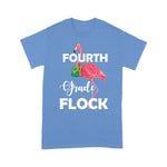 Flamingo Shirt Fourth Grade Flock Crew Pink Flamingo - Scotstee Shop