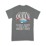 Flamingo Shirt Funny Camper Queen Sassy Gift For Women RV Camping Lovers - Scotstee Shop