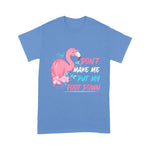 Flamingo Shirt Funny Don't Make Me Put My Foot Down - Scotstee Shop