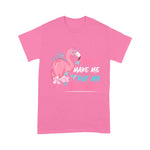 Flamingo Shirt Funny Don't Make Me Put My Foot Down - Scotstee Shop