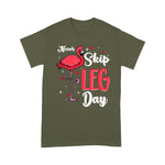 Flamingo Shirt Funny Flamingo Never Skip Leg Day Cute Flamingo Lover - Scotstee Shop
