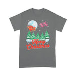 Flamingo Shirt Funny Flamingo Santa Merry Christmas Gift Xmas - Scotstee Shop