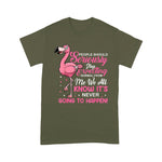 Flamingo Shirt Funny People Should Stop Expecting Normal From A Flamingo - Scotstee Shop