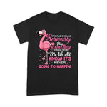 Flamingo Shirt Funny People Should Stop Expecting Normal From A Flamingo - Scotstee Shop