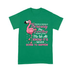 Flamingo Shirt Funny People Should Stop Expecting Normal From A Flamingo - Scotstee Shop