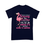 Flamingo Shirt Funny People Should Stop Expecting Normal From A Flamingo - Scotstee Shop