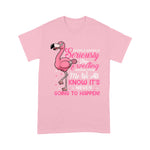 Flamingo Shirt Funny People Should Stop Expecting Normal From A Flamingo - Scotstee Shop
