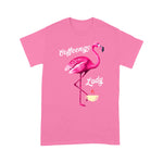 Flamingo Shirt Funny Pink Flamingo Coffee Lover Quote Gift - Scotstee Shop