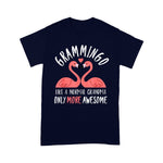 Flamingo Shirt Grammingo Like A Normal Grandma Flamingo Lover Gift - Scotstee Shop