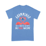 Flamingo Shirt Grammingo Like A Normal Grandma Flamingo Lover Gift - Scotstee Shop