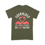 Flamingo Shirt Grammingo Like A Normal Grandma Flamingo Lover Gift - Scotstee Shop