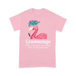 Flamingo Shirt Grammingo Normal Grandma Only More Awesome Flamingo Gift - Scotstee Shop