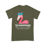 Flamingo Shirt Grammingo Normal Grandma Only More Awesome Flamingo Gift - Scotstee Shop