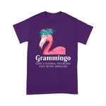 Flamingo Shirt Grammingo Normal Grandma Only More Awesome Flamingo Gift - Scotstee Shop