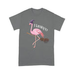Flamingo Shirt Halloween Flamingo Witch Scary Party Funny Broom - Scotstee Shop