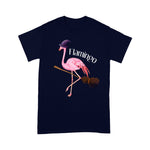 Flamingo Shirt Halloween Flamingo Witch Scary Party Funny Broom - Scotstee Shop