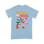 Flamingo Shirt Halloween Flamingo Witches With Hitches Wine Lover Gift - Scotstee Shop