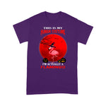 Flamingo Shirt Halloween This Is My Human Costume I'm Actually A Flamingo - Scotstee Shop