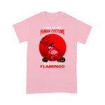 Flamingo Shirt Halloween This Is My Human Costume I'm Actually A Flamingo - Scotstee Shop