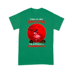 Flamingo Shirt Halloween This Is My Human Costume I'm Actually A Flamingo - Scotstee Shop