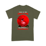 Flamingo Shirt Halloween This Is My Human Costume I'm Actually A Flamingo - Scotstee Shop