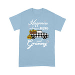 Flamingo Shirt Happiness Is Being A Mom And Grammy Sunflower Grandma - Scotstee Shop