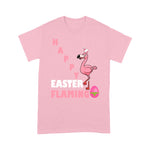 Flamingo Shirt Happy Easter Flamingo Eggs Basket Pink Bird - Scotstee Shop