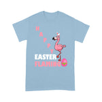 Flamingo Shirt Happy Easter Flamingo Eggs Basket Pink Bird - Scotstee Shop