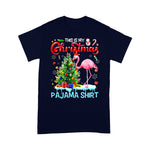 Flamingo Shirt This My Christmas Pajama Shirt Santa Hat - Scotstee Shop