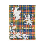 Fleece Blanket - Tartan Blanket Thistle and Lion Scottish Clan Buchanan Ancient Plaid Blanket, tartan blanket, plaid blanket, red plaid blanket, buffalo plaid blanket, green plaid blanket, plaid fleece blanket, blue plaid blanket, red tartan blanket, tartan plaid blanket, tartan plaid blanket, black and white plaid blanket, christmas plaid blanket, orange plaid blanket, tartan plaid throw blanket, pink plaid blanket, brown plaid blanket, buffalo check blanket